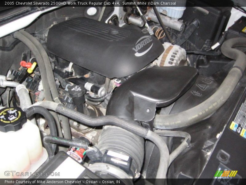 Summit White / Dark Charcoal 2005 Chevrolet Silverado 2500HD Work Truck Regular Cab 4x4