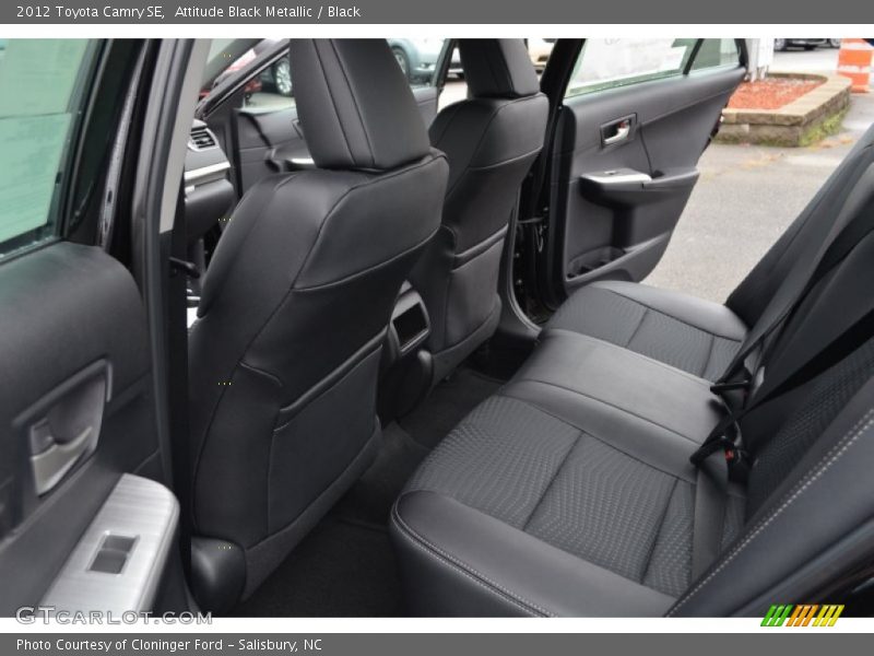 Attitude Black Metallic / Black 2012 Toyota Camry SE