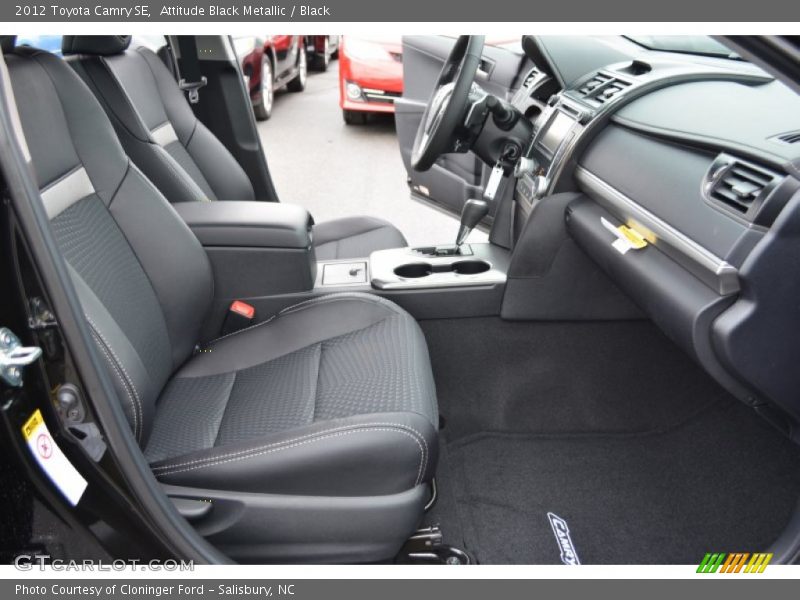 Attitude Black Metallic / Black 2012 Toyota Camry SE