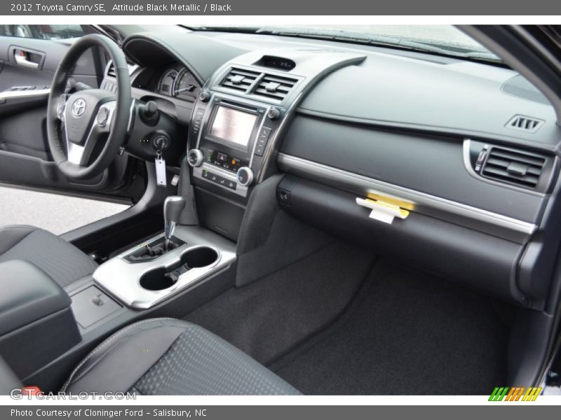Attitude Black Metallic / Black 2012 Toyota Camry SE