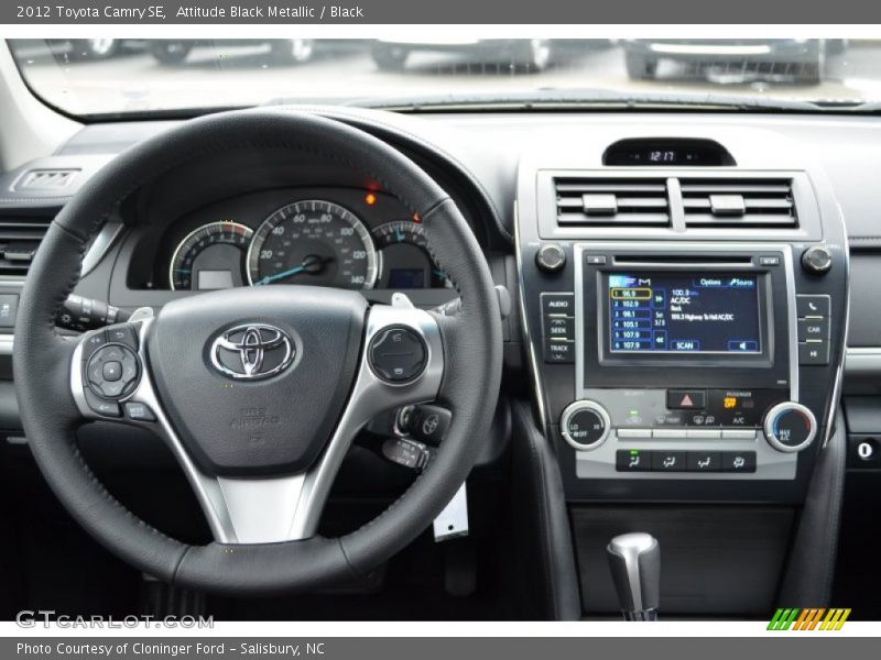 Attitude Black Metallic / Black 2012 Toyota Camry SE