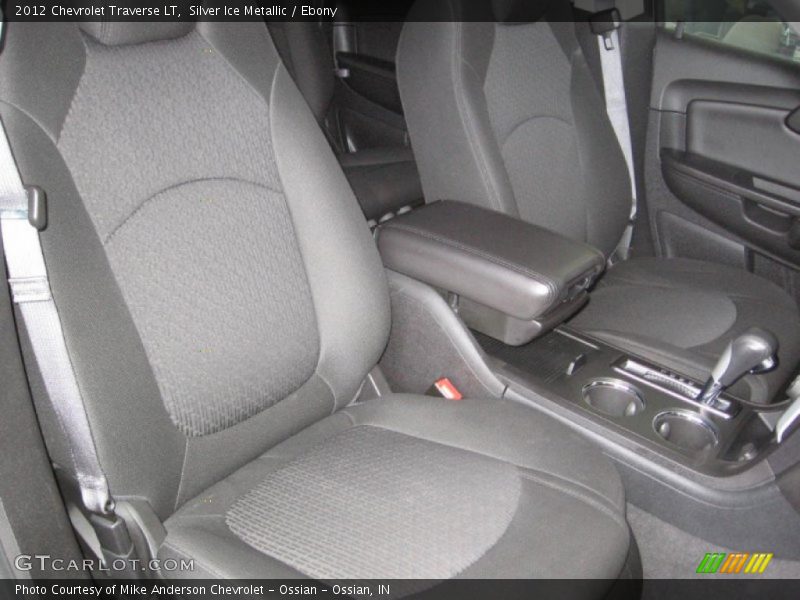 Silver Ice Metallic / Ebony 2012 Chevrolet Traverse LT