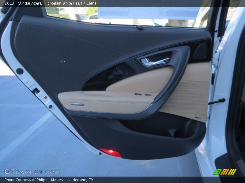 Porcelain White Pearl / Camel 2013 Hyundai Azera
