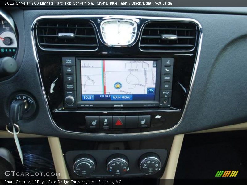 Controls of 2013 200 Limited Hard Top Convertible