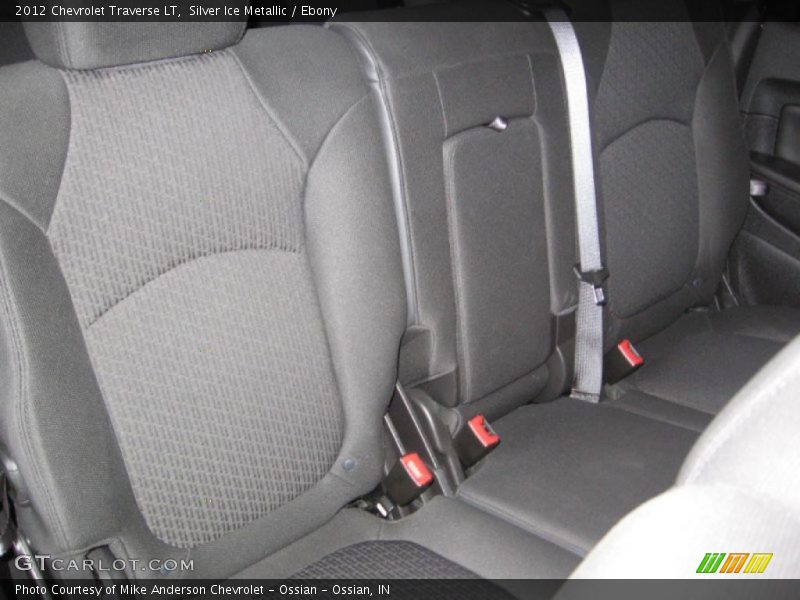 Silver Ice Metallic / Ebony 2012 Chevrolet Traverse LT