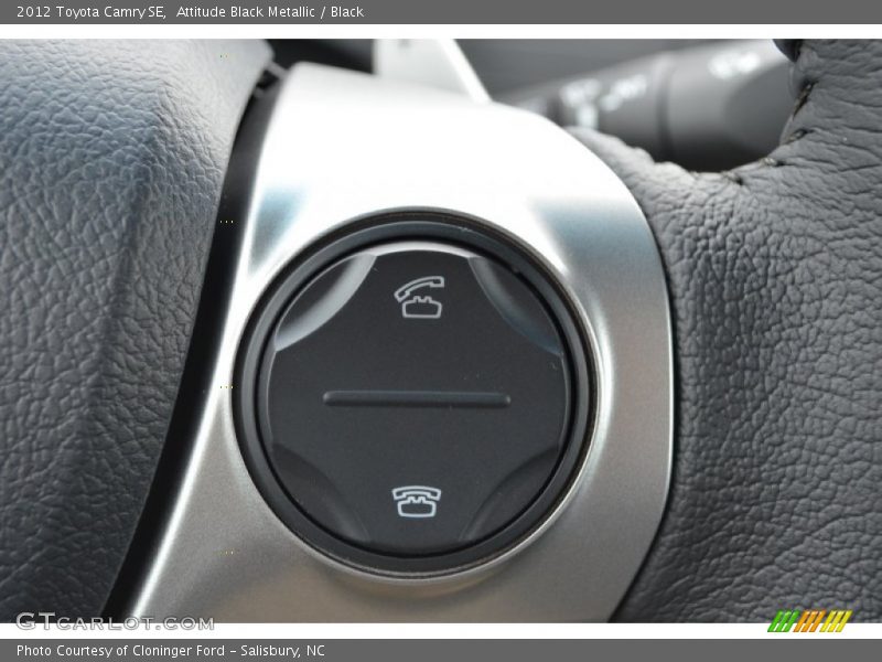 Attitude Black Metallic / Black 2012 Toyota Camry SE