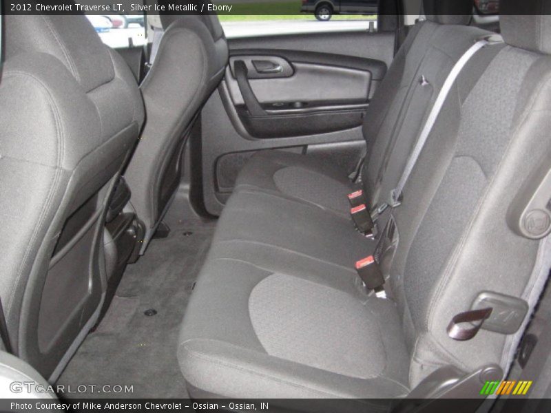 Silver Ice Metallic / Ebony 2012 Chevrolet Traverse LT