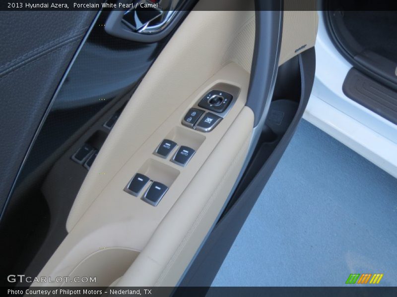 Porcelain White Pearl / Camel 2013 Hyundai Azera
