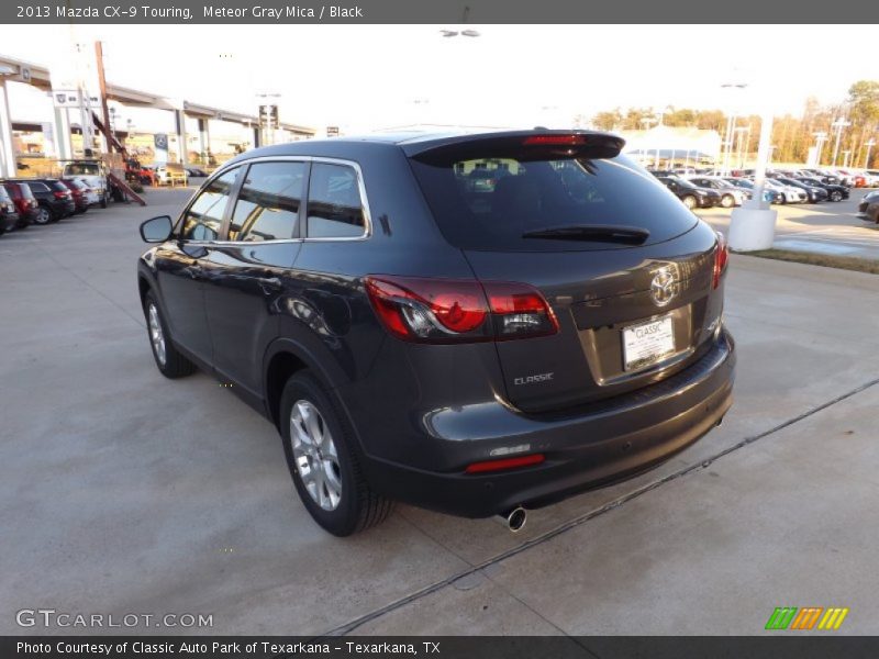 Meteor Gray Mica / Black 2013 Mazda CX-9 Touring