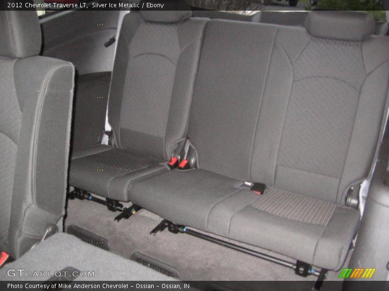 Silver Ice Metallic / Ebony 2012 Chevrolet Traverse LT