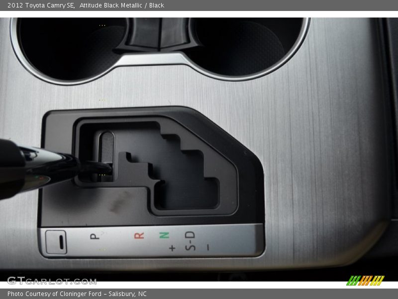 Attitude Black Metallic / Black 2012 Toyota Camry SE