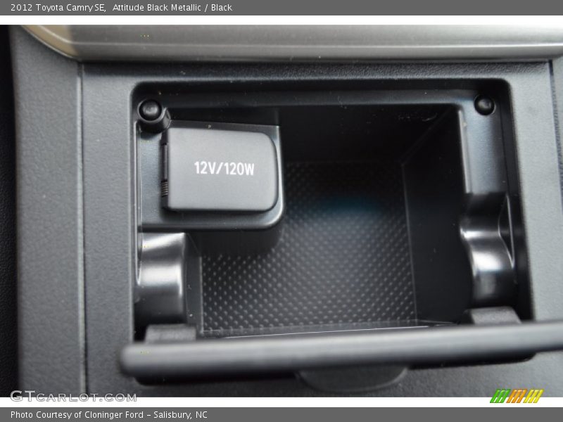 Attitude Black Metallic / Black 2012 Toyota Camry SE