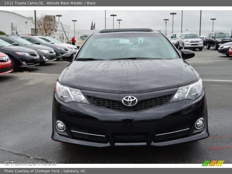 Attitude Black Metallic / Black 2012 Toyota Camry SE