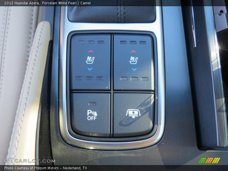 Controls of 2013 Azera 