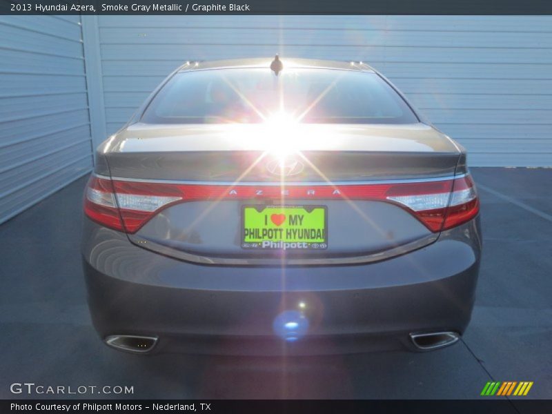 Smoke Gray Metallic / Graphite Black 2013 Hyundai Azera