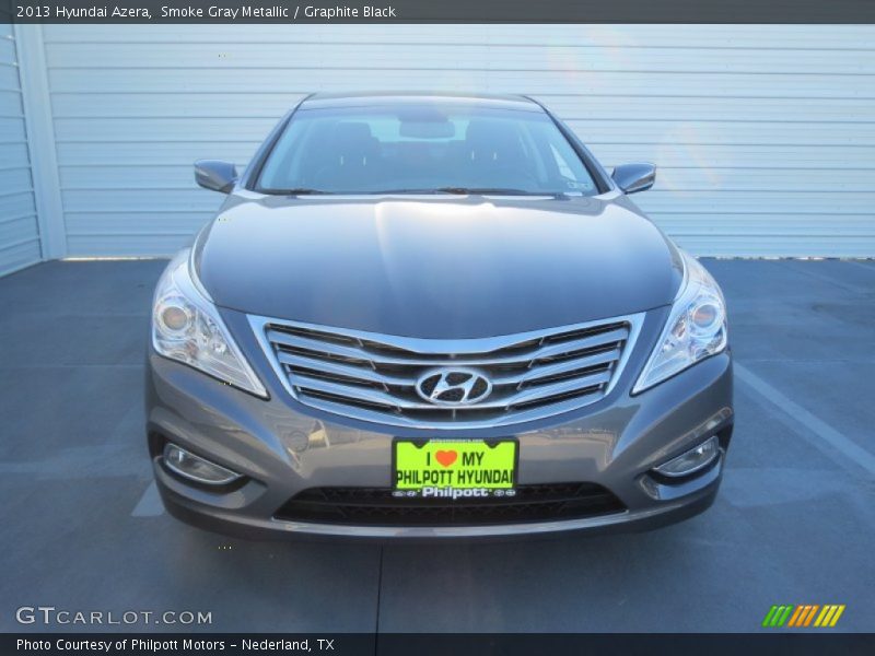 Smoke Gray Metallic / Graphite Black 2013 Hyundai Azera