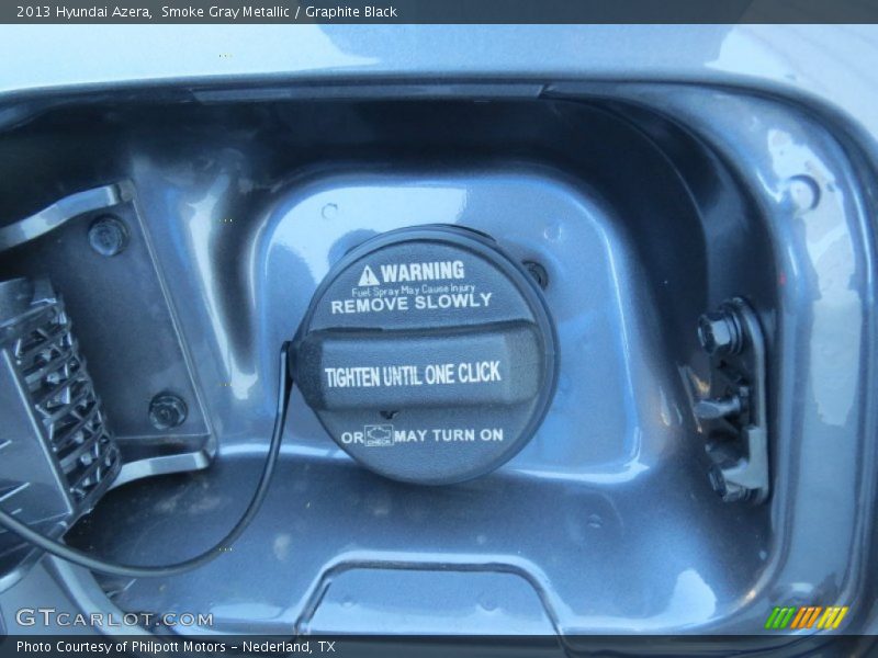 Smoke Gray Metallic / Graphite Black 2013 Hyundai Azera