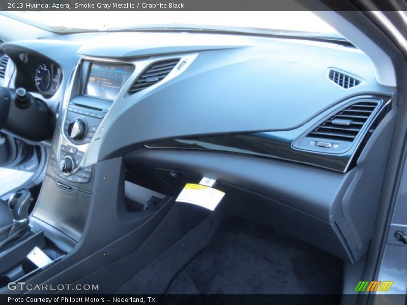 Smoke Gray Metallic / Graphite Black 2013 Hyundai Azera