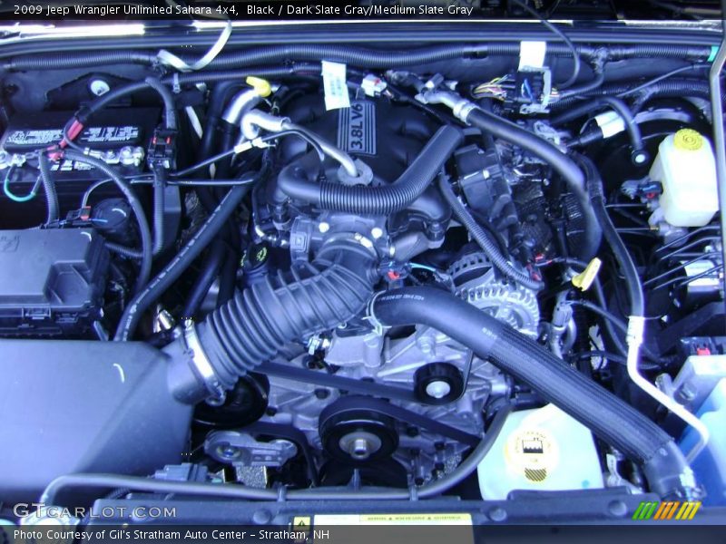 Black / Dark Slate Gray/Medium Slate Gray 2009 Jeep Wrangler Unlimited Sahara 4x4