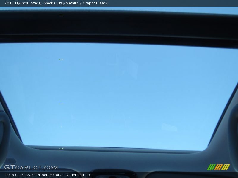 Sunroof of 2013 Azera 