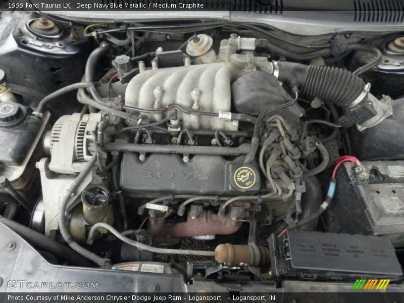  1999 Taurus LX Engine - 3.0 Liter OHV 12-Valve V6