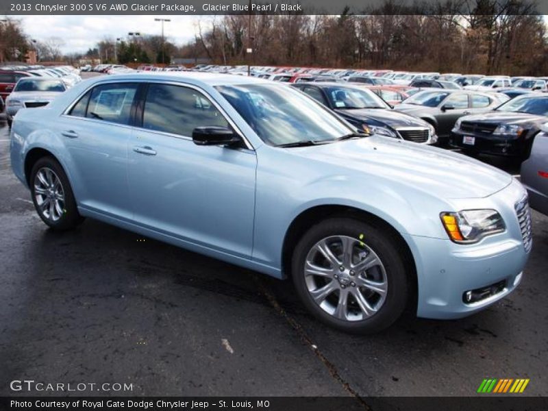 Front 3/4 View of 2013 300 S V6 AWD Glacier Package