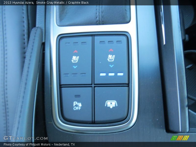 Controls of 2013 Azera 