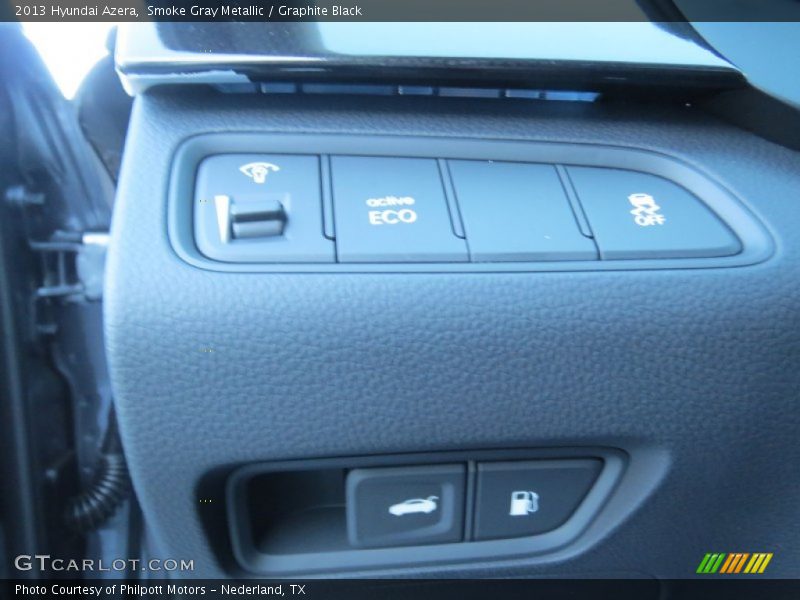 Controls of 2013 Azera 