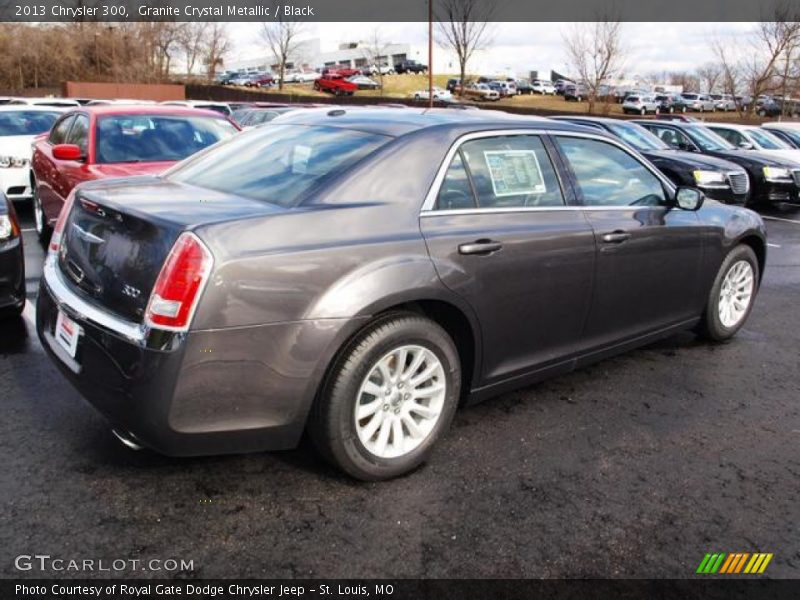 Granite Crystal Metallic / Black 2013 Chrysler 300