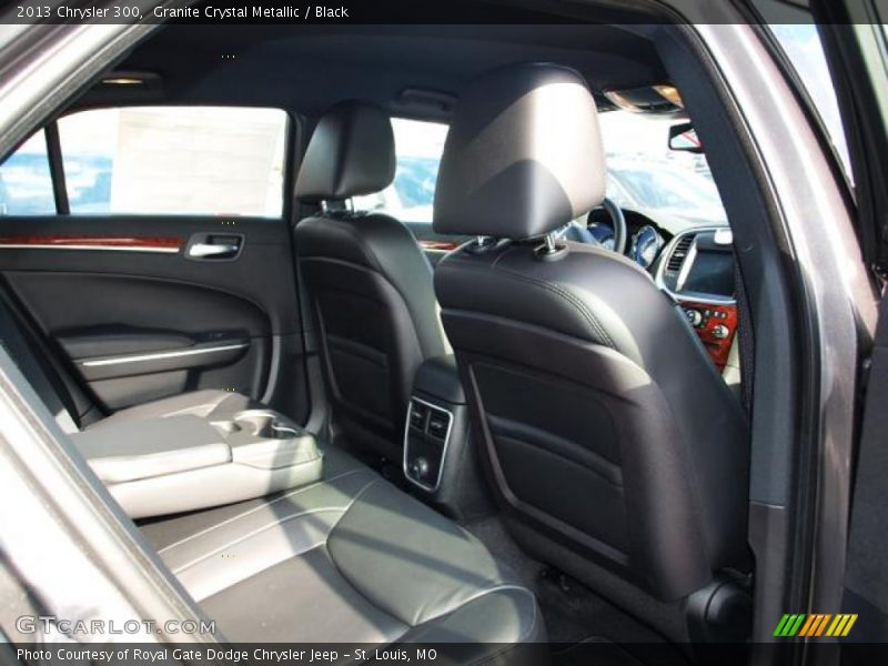 Granite Crystal Metallic / Black 2013 Chrysler 300
