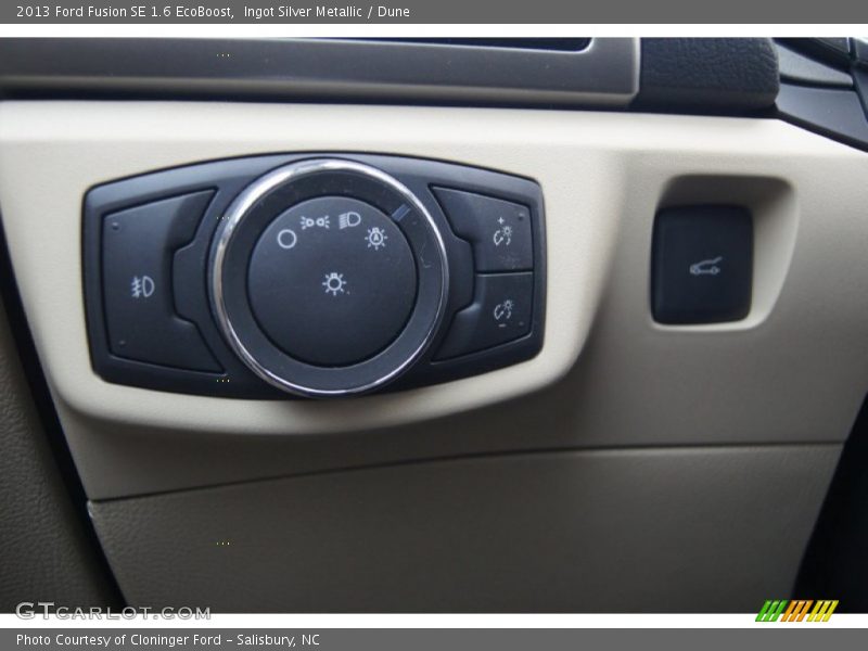 Controls of 2013 Fusion SE 1.6 EcoBoost