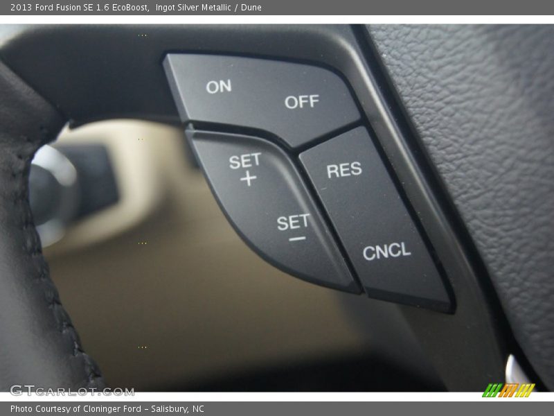 Controls of 2013 Fusion SE 1.6 EcoBoost