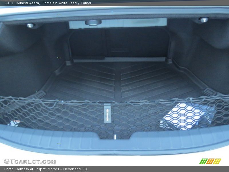 Porcelain White Pearl / Camel 2013 Hyundai Azera