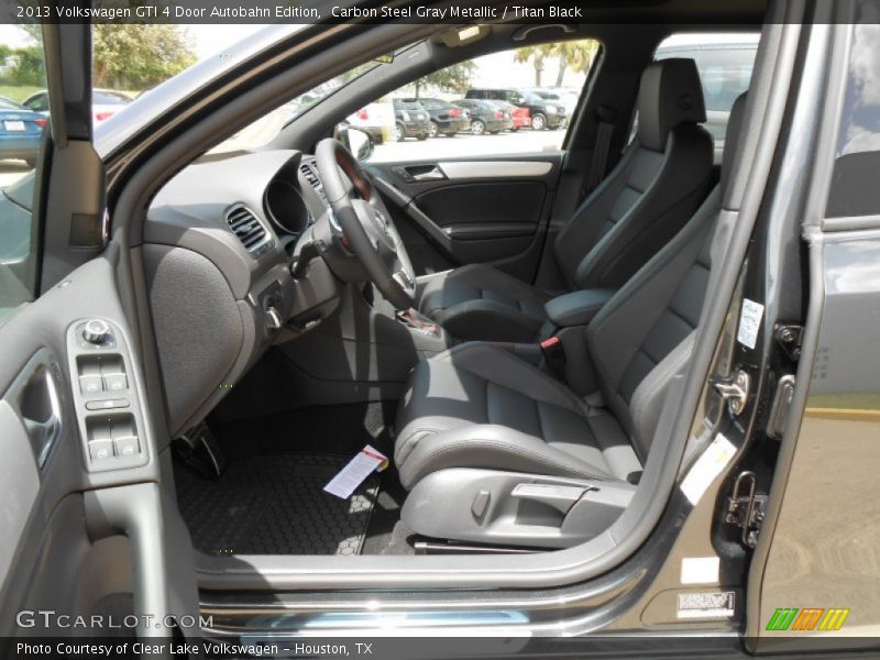 Front Seat of 2013 GTI 4 Door Autobahn Edition