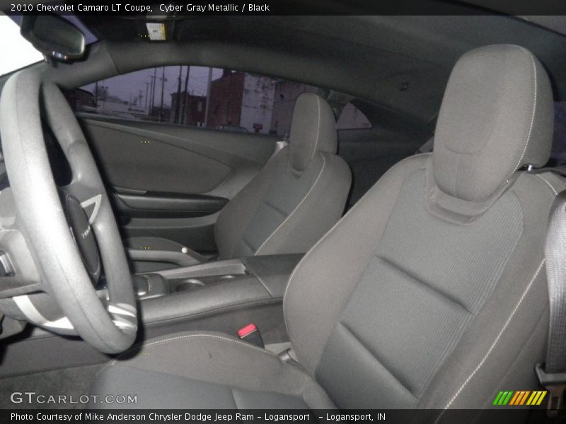 Cyber Gray Metallic / Black 2010 Chevrolet Camaro LT Coupe