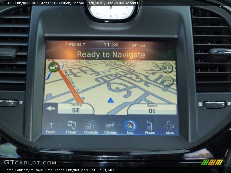 Navigation of 2012 300 S Mopar '12 Edition