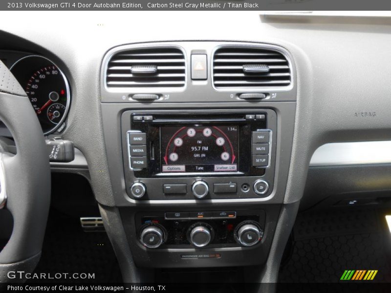 Controls of 2013 GTI 4 Door Autobahn Edition