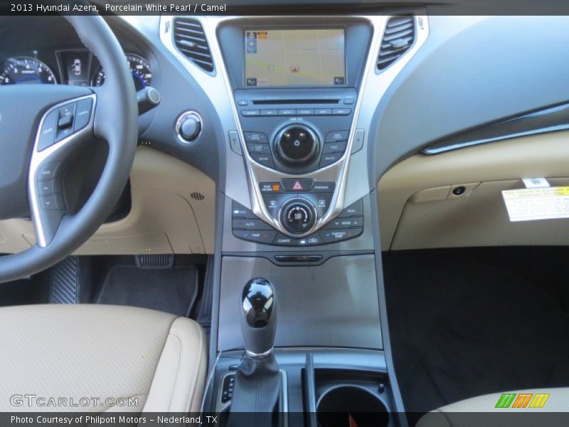 Controls of 2013 Azera 