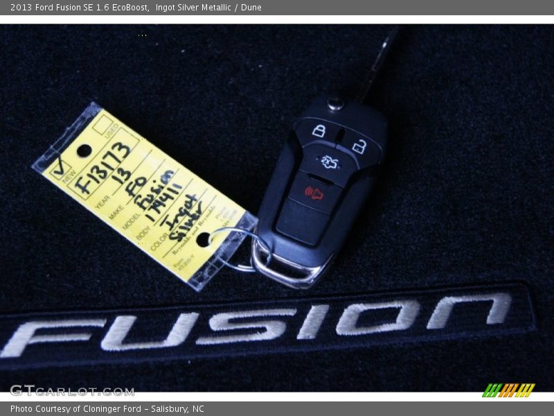 Keys of 2013 Fusion SE 1.6 EcoBoost