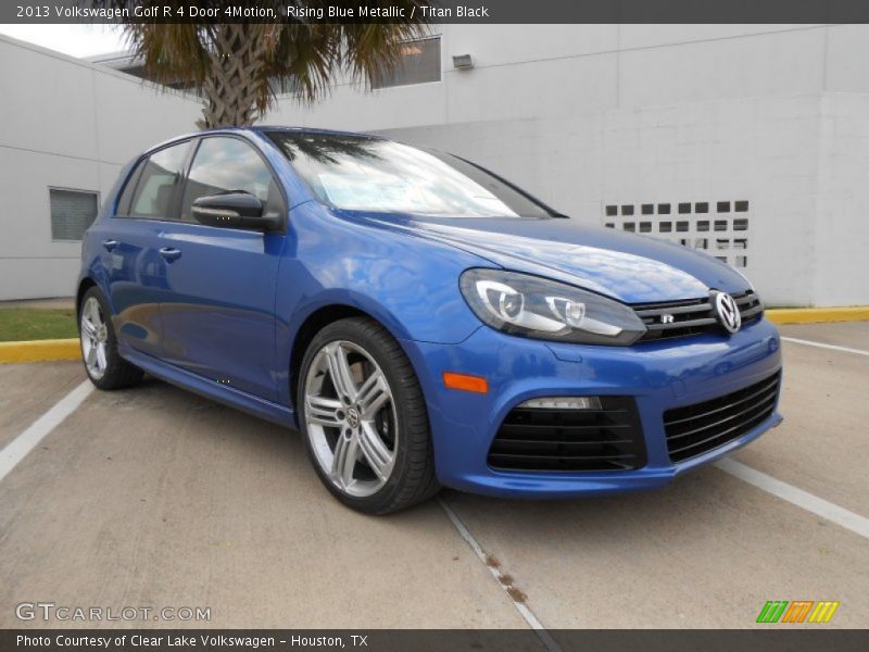 Front 3/4 View of 2013 Golf R 4 Door 4Motion