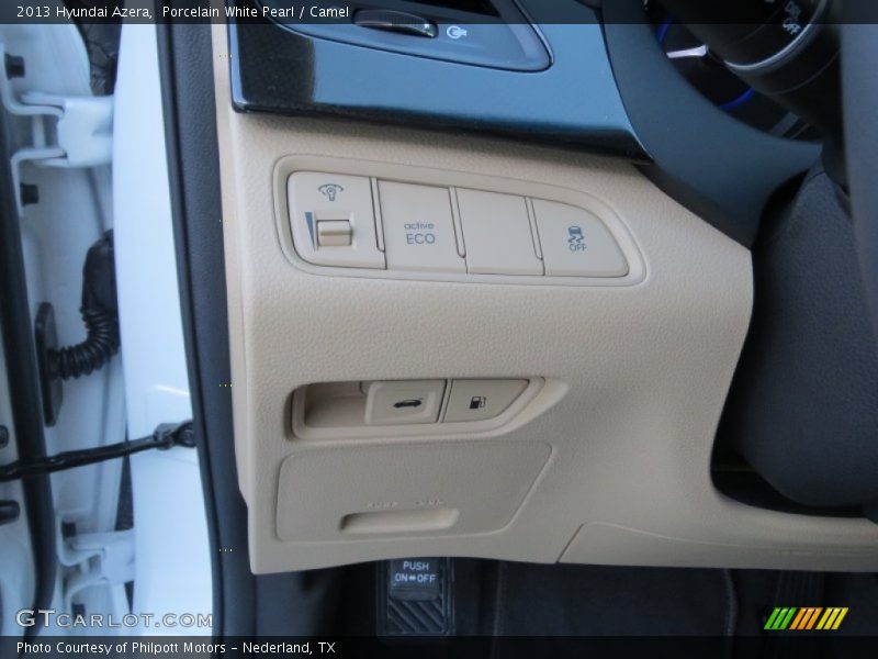 Controls of 2013 Azera 