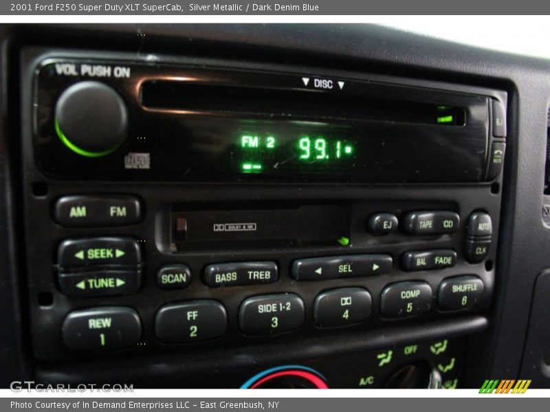 Audio System of 2001 F250 Super Duty XLT SuperCab
