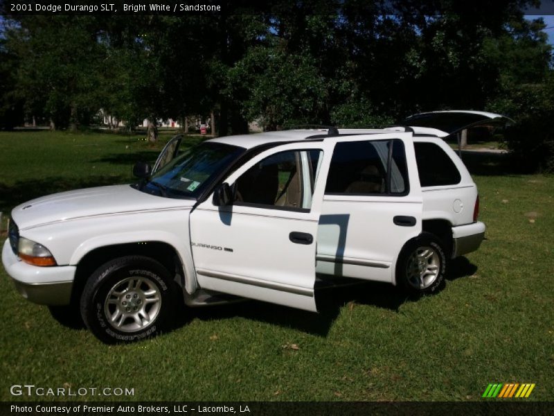 Bright White / Sandstone 2001 Dodge Durango SLT