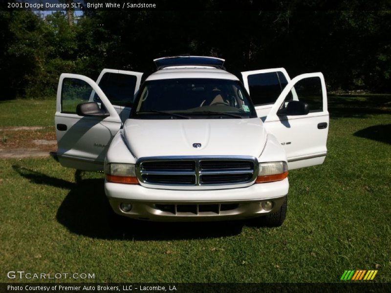 Bright White / Sandstone 2001 Dodge Durango SLT