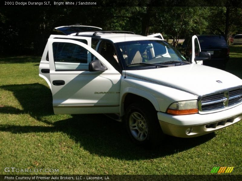 Bright White / Sandstone 2001 Dodge Durango SLT