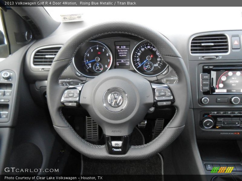  2013 Golf R 4 Door 4Motion Steering Wheel