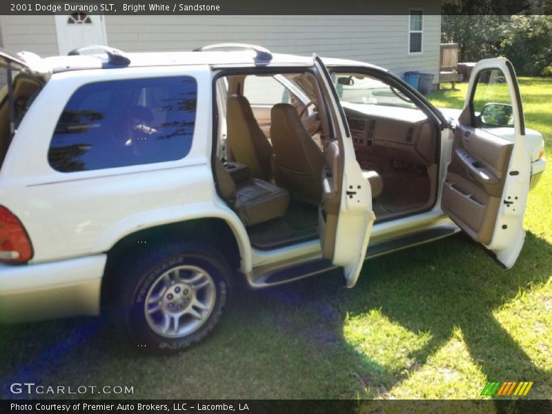 Bright White / Sandstone 2001 Dodge Durango SLT