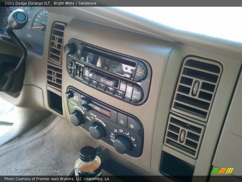 Bright White / Sandstone 2001 Dodge Durango SLT
