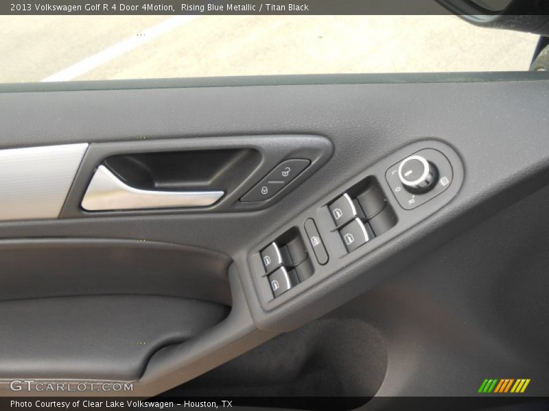 Rising Blue Metallic / Titan Black 2013 Volkswagen Golf R 4 Door 4Motion