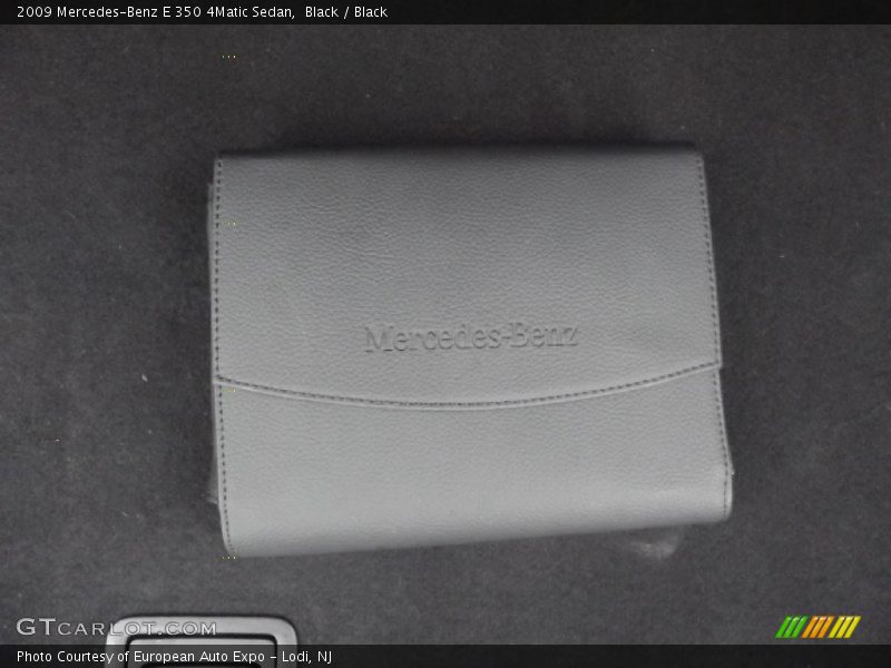 Black / Black 2009 Mercedes-Benz E 350 4Matic Sedan